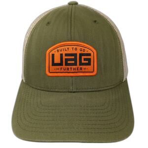 UAG Urban Armor Gear Trucker Hat Green One Size Mesh Snapback Further Patch